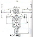 RD-19F减压阀尺寸图