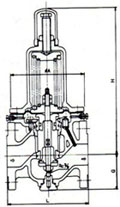 RD-14H减压阀尺寸图