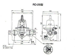 RC-26减压阀尺寸图