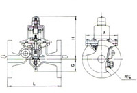 RD-34FN减压阀尺寸图