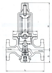 RD-8减压阀尺寸图