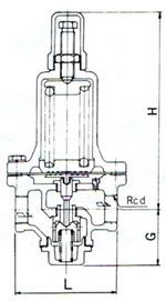 RD-30减压阀尺寸图