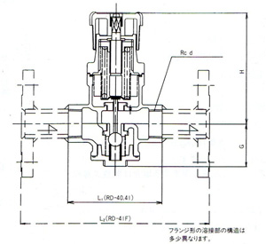 RD-41减压阀尺寸图