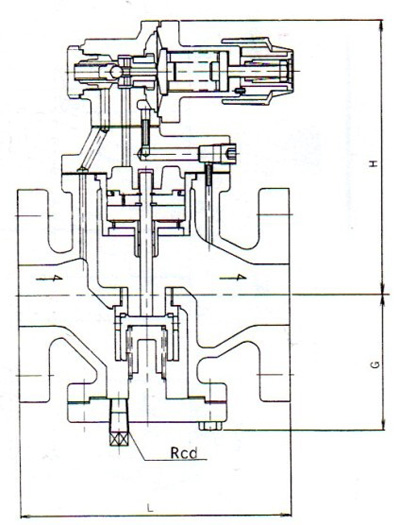 RP-8减压阀尺寸图