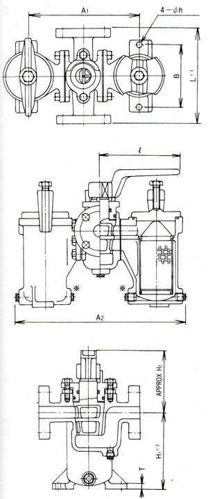 KW1-G2过滤器尺寸图