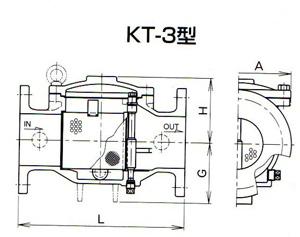 KT3-D过滤器尺寸图