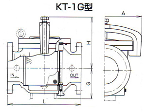 KT1PN-G过滤器尺寸图
