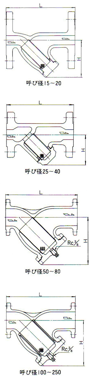 KY-3过滤器尺寸图