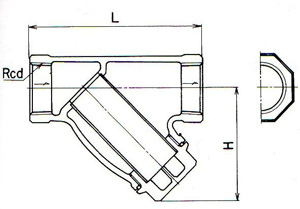 KY-7过滤器尺寸图