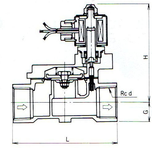 WS-18电磁阀尺寸图