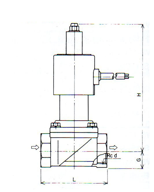 WS-12CK电磁阀尺寸图