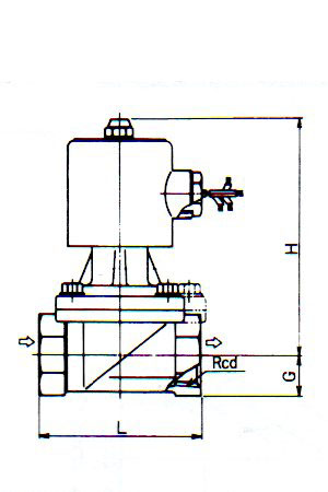 WS-15CV真空电磁阀尺寸图