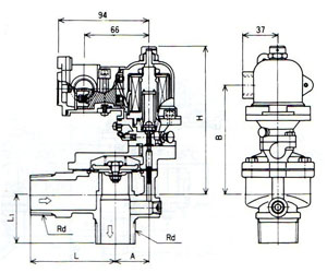 PSE-18A电磁阀尺寸图