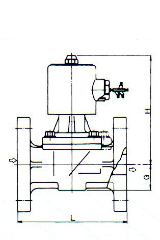 WF-12V真空电磁阀尺寸图