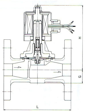 WF-12V真空电磁阀尺寸图